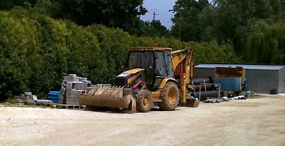 Engin pour terrassement