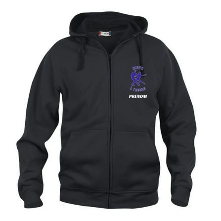 PATINER A PLOUGUIN - VESTE ZIPPEE CAPUCHE HOMME
