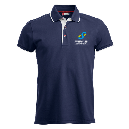 ASMB - POLO BI COULEUR HOMME