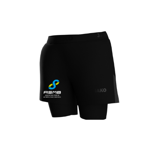 ASMB - SHORT 2 EN 1 RUNNING FEMME
