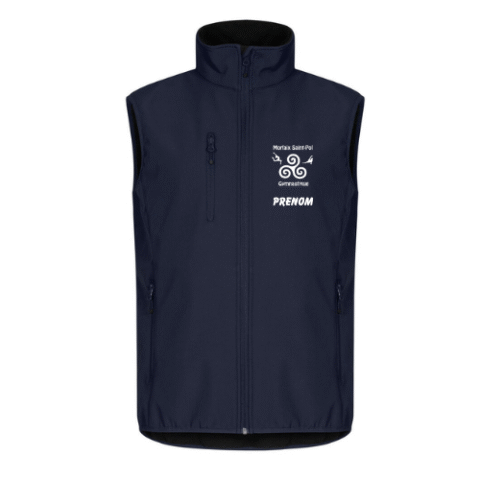 MSPG - VESTE SOTSHELL SANS MANCHES HOMME