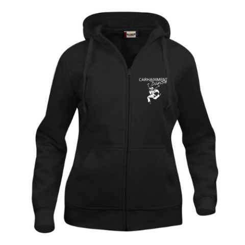 CARHAIXMENT DANSE - VESTE ZIPPEE COTON FEMME
