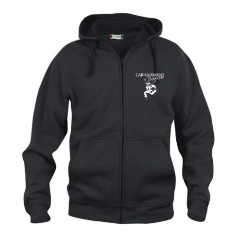 CARHAIXMENT DANSE - VESTE ZIPPEE COTON HOMME