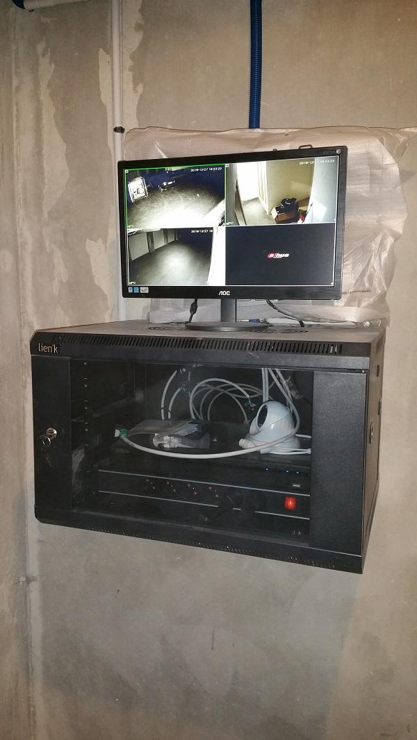 Ecran de vidéo surveillance