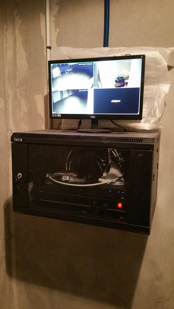 Ecran de vidéo surveillance