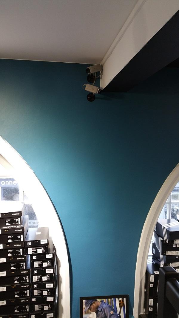 Caméra de surveillance à Dinard