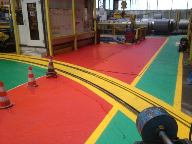 Travaux intérieurs usine Lozère