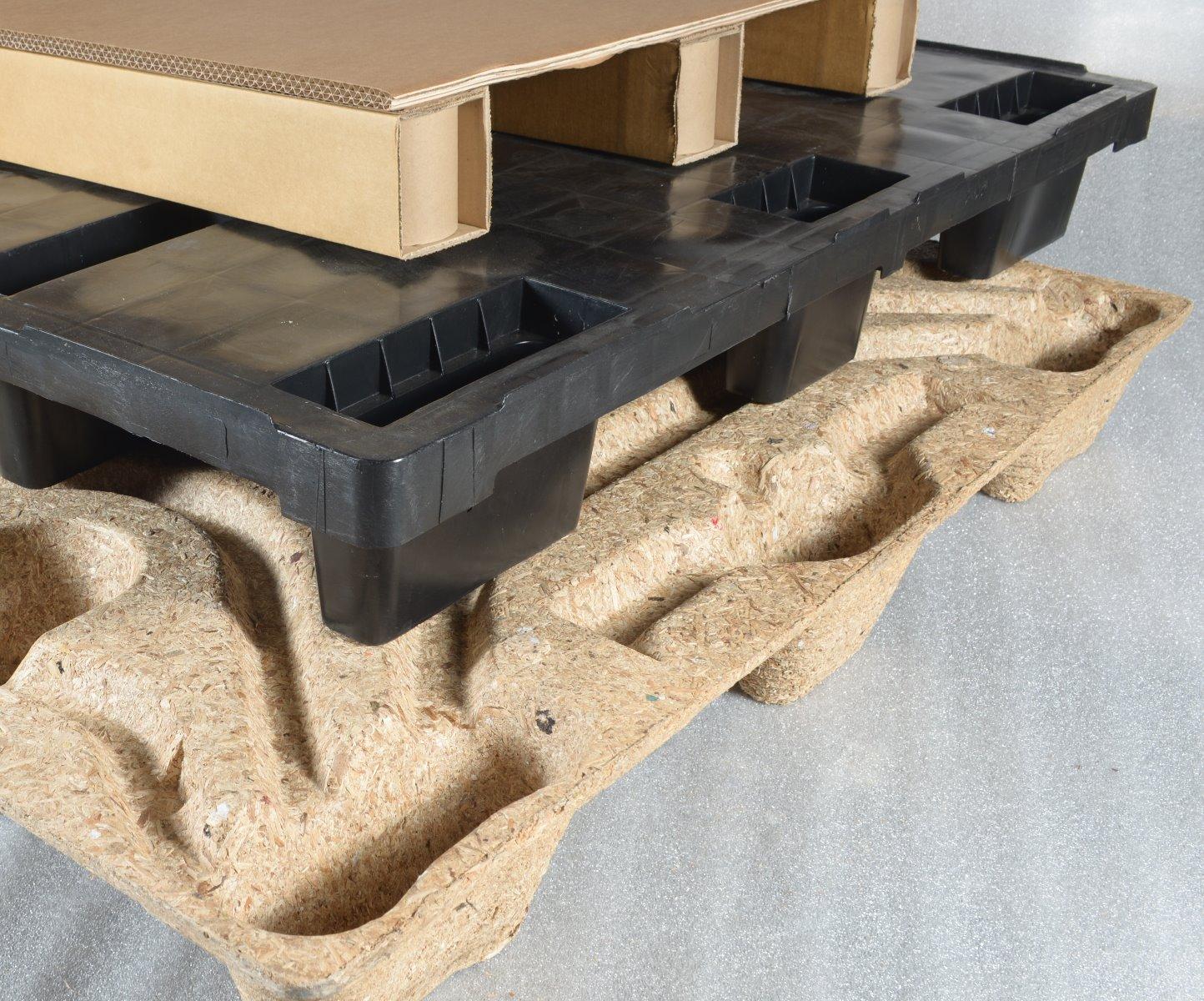 Palette Carton, pvc, moulée