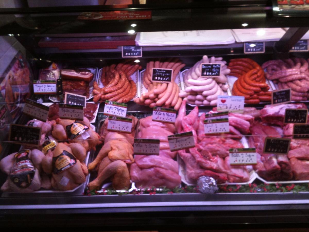 Rayon boucherie à Mondelange