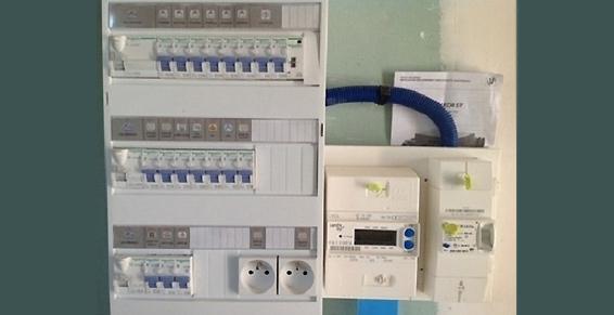 Tableau electrique Pavillon Tarif Bleu