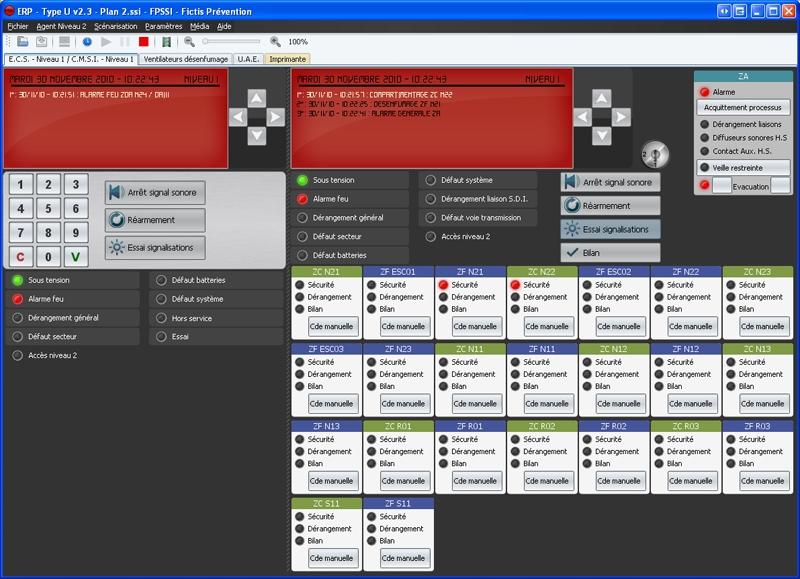 Baie SSI (Alarme Incendie)