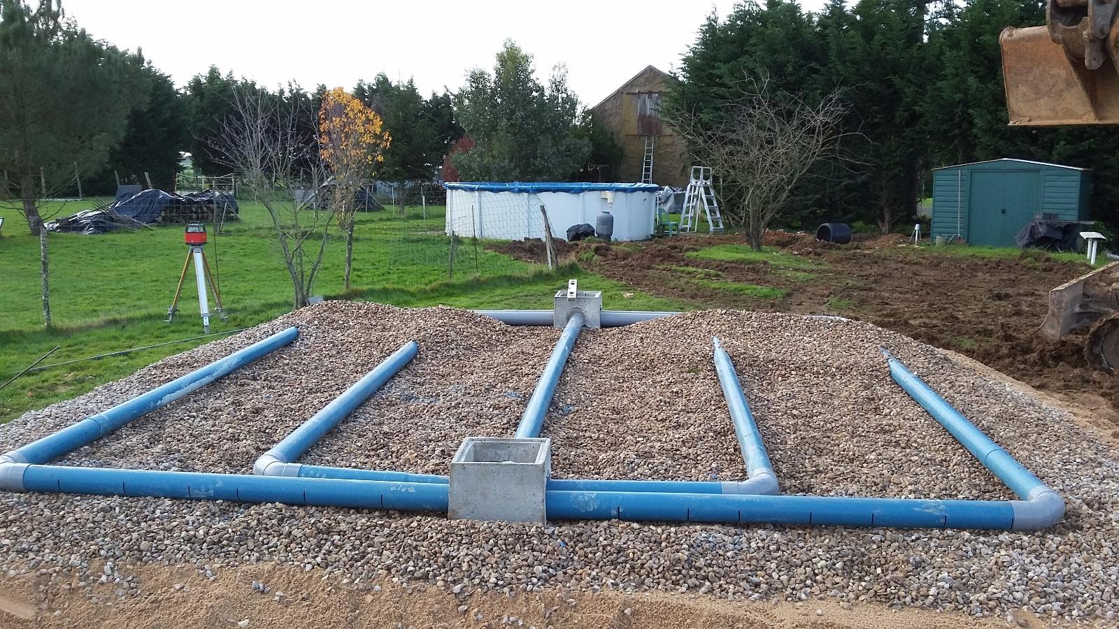 création d'un tertre