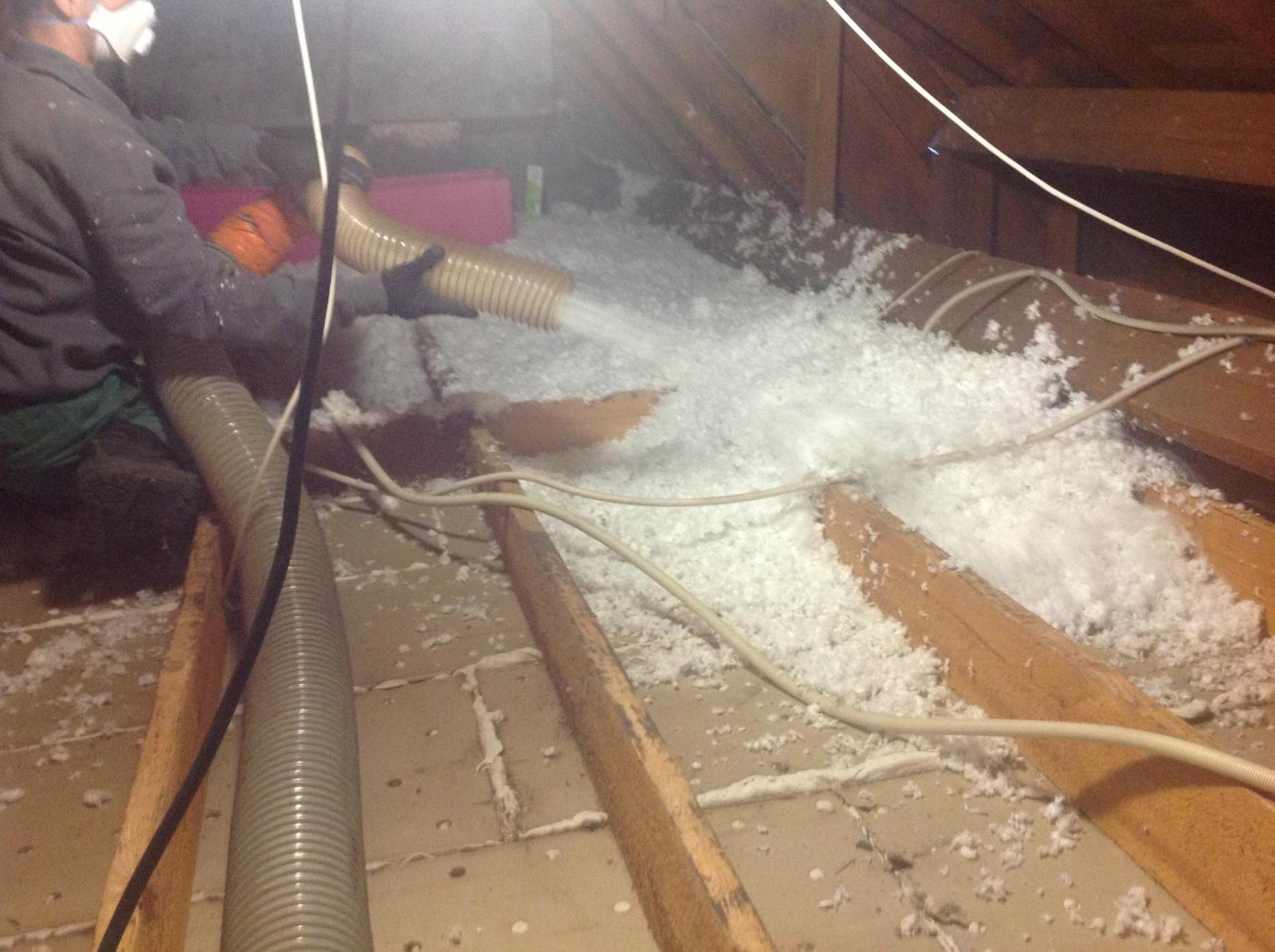 Isolation par soufflage - Nantes