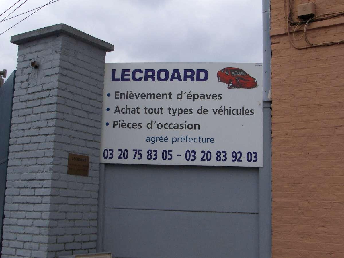 Casse Automobile Lecroard à Wattrelos