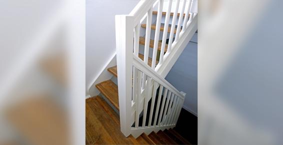 Peinture décorative pour escalier et garde-corps