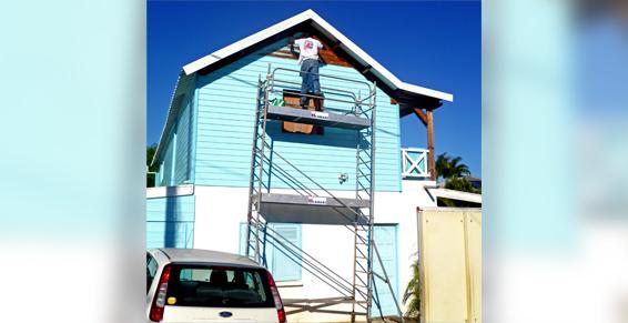 Peinture pour façades et bardages