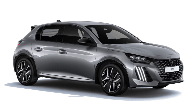 Peugeot 208 grise