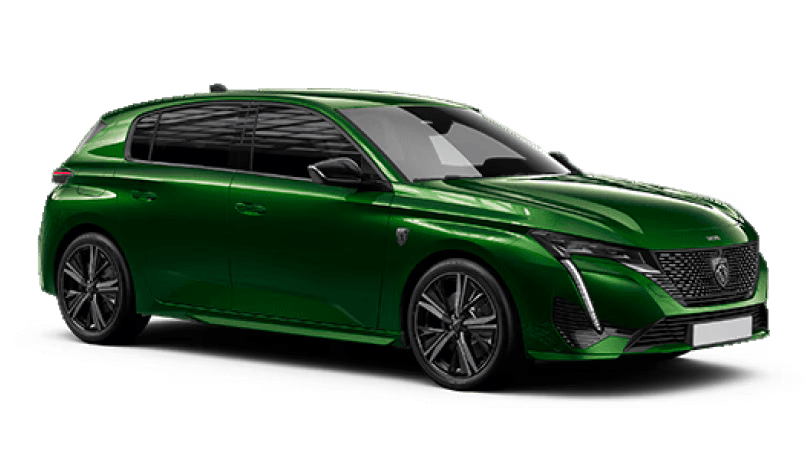 Peugeot 308 verte