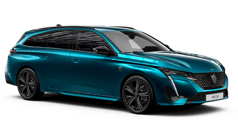 Peugeot 308 SW bleue
