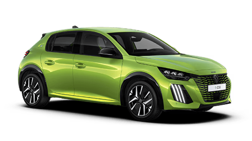 Peugeot E-208 verte