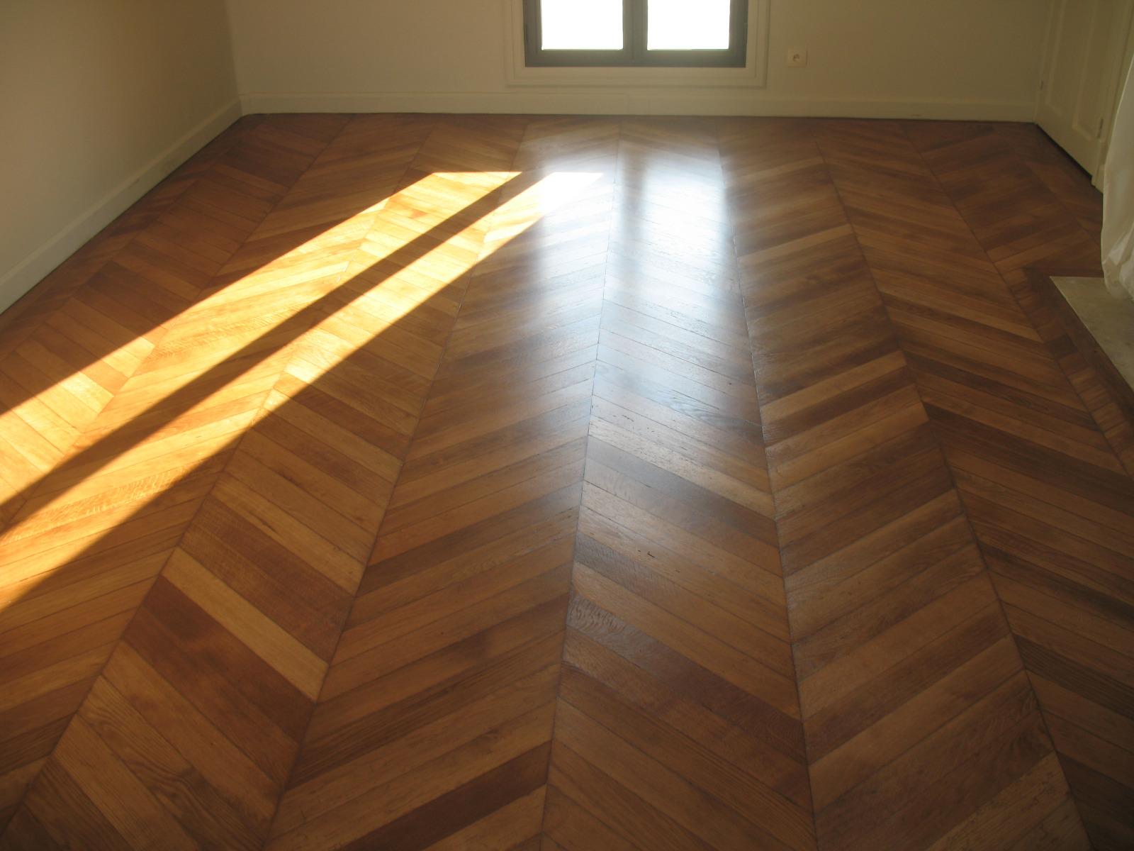 Huilage de parquet