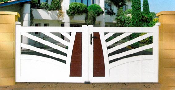 Portail Lésigny - Menuiserie Gadin