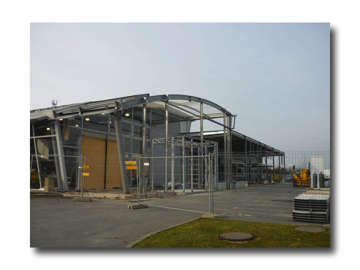 Extension d'un garage