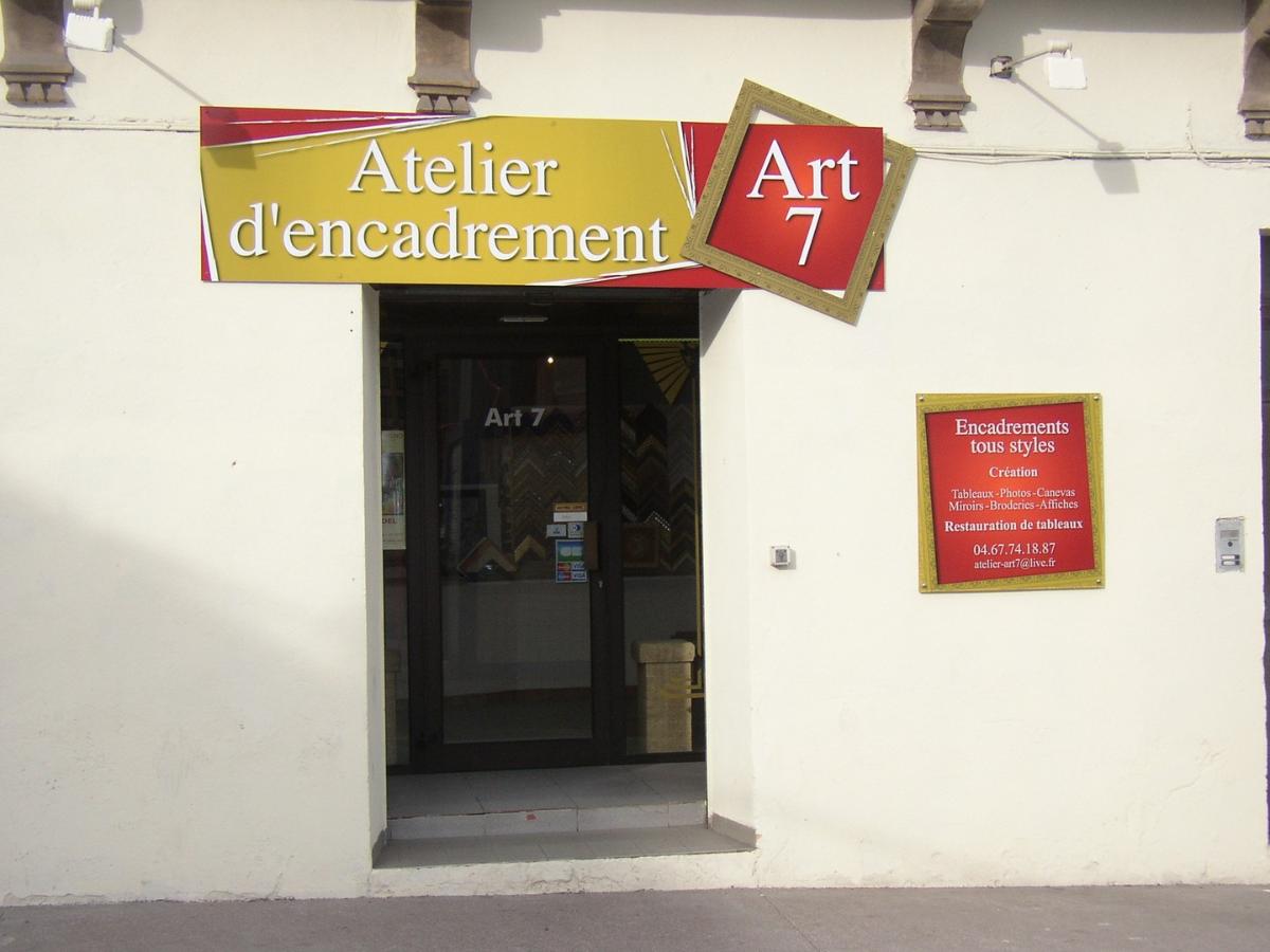 Art 7 à Sète - Encadrements