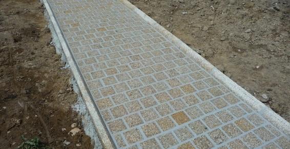 Bordures+Pavage granit