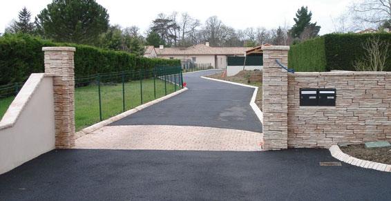 Alliance Paysages - enrobés goudrons (travaux)