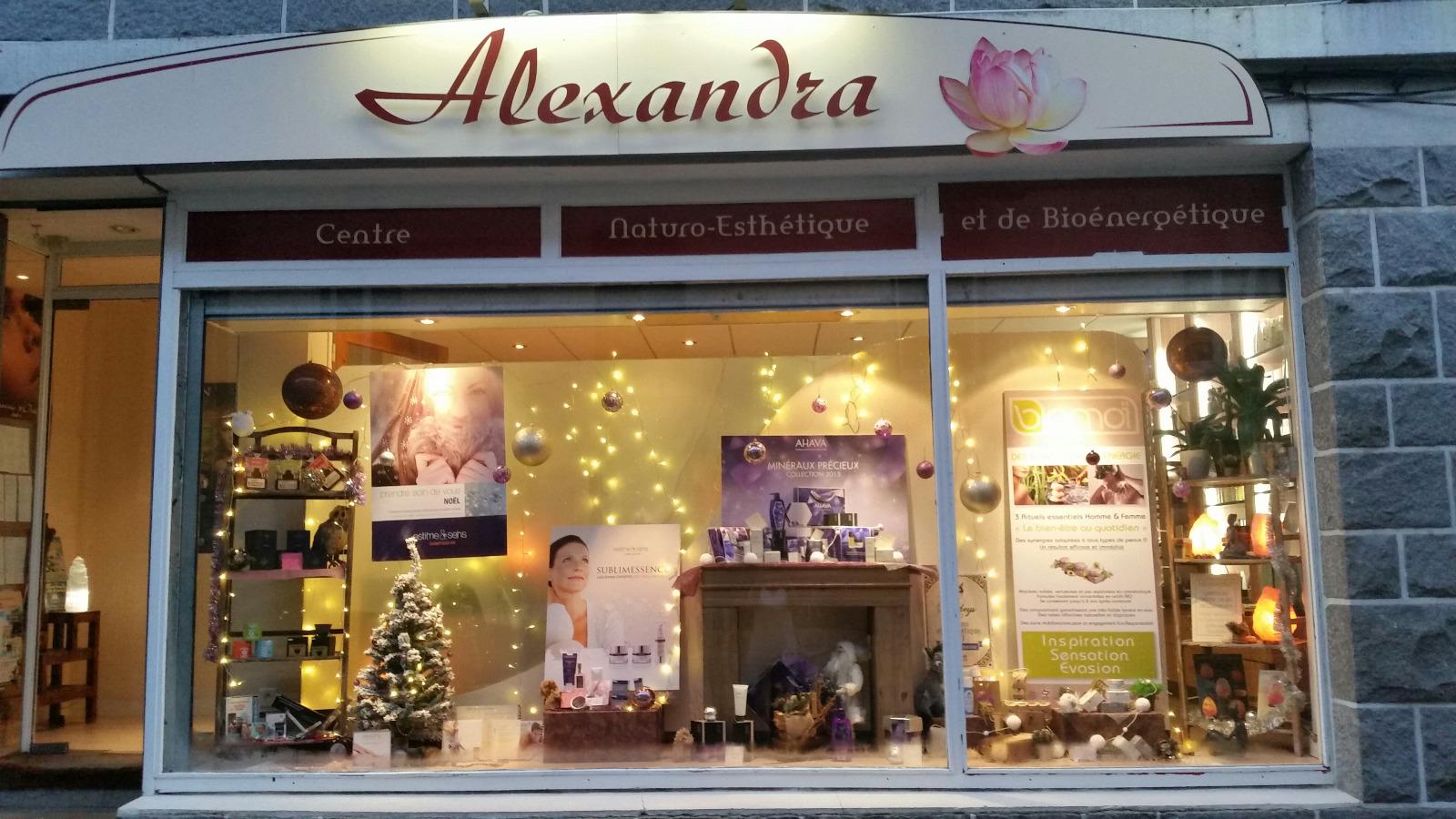 Vitrine centre Alexandra Saint-Brieuc