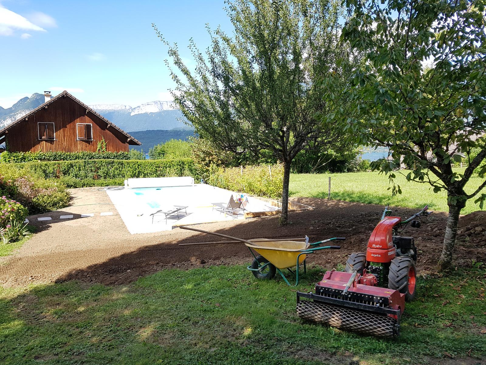 aménagement contour piscine