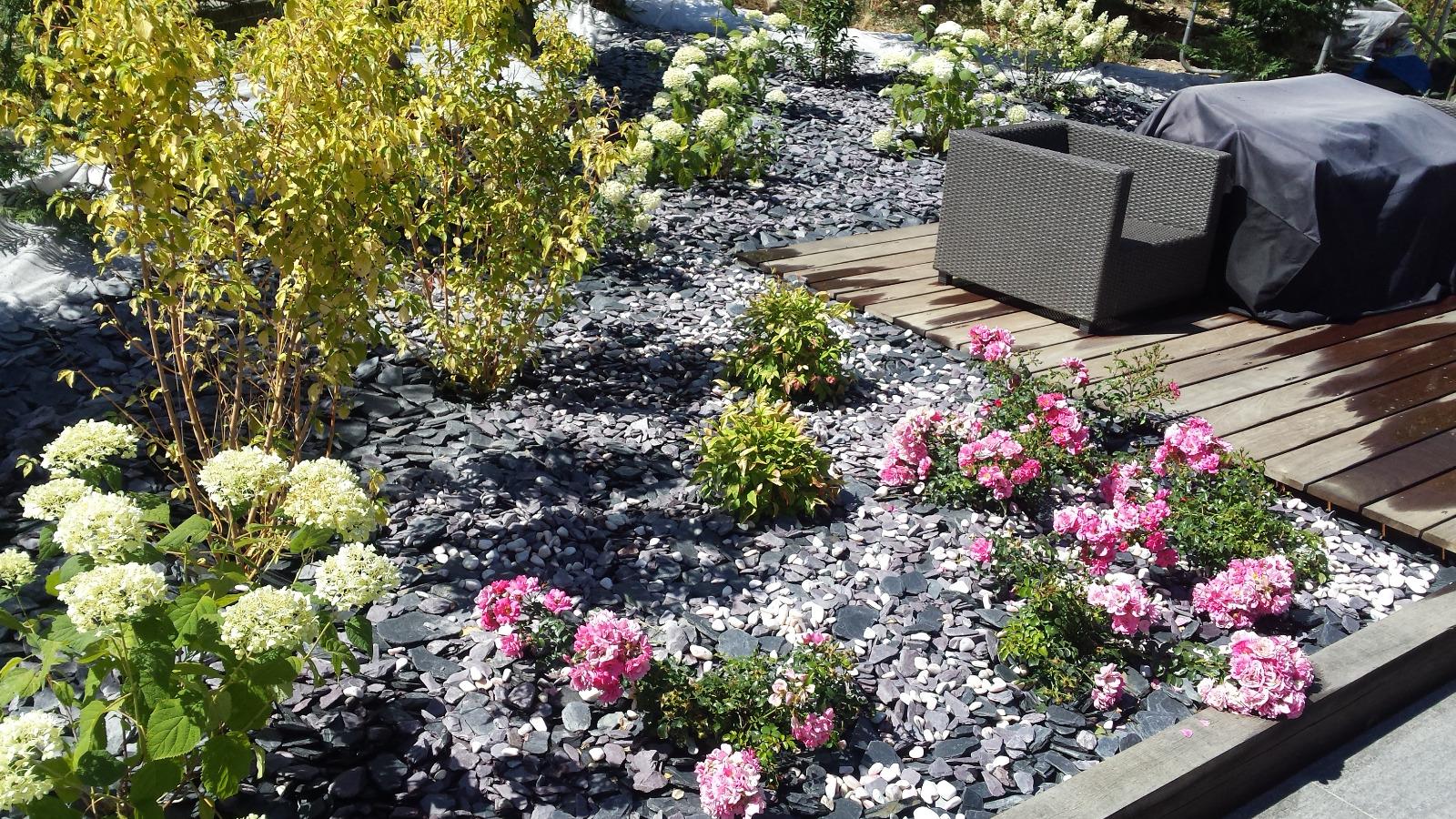 Création de massif et terrasse bois