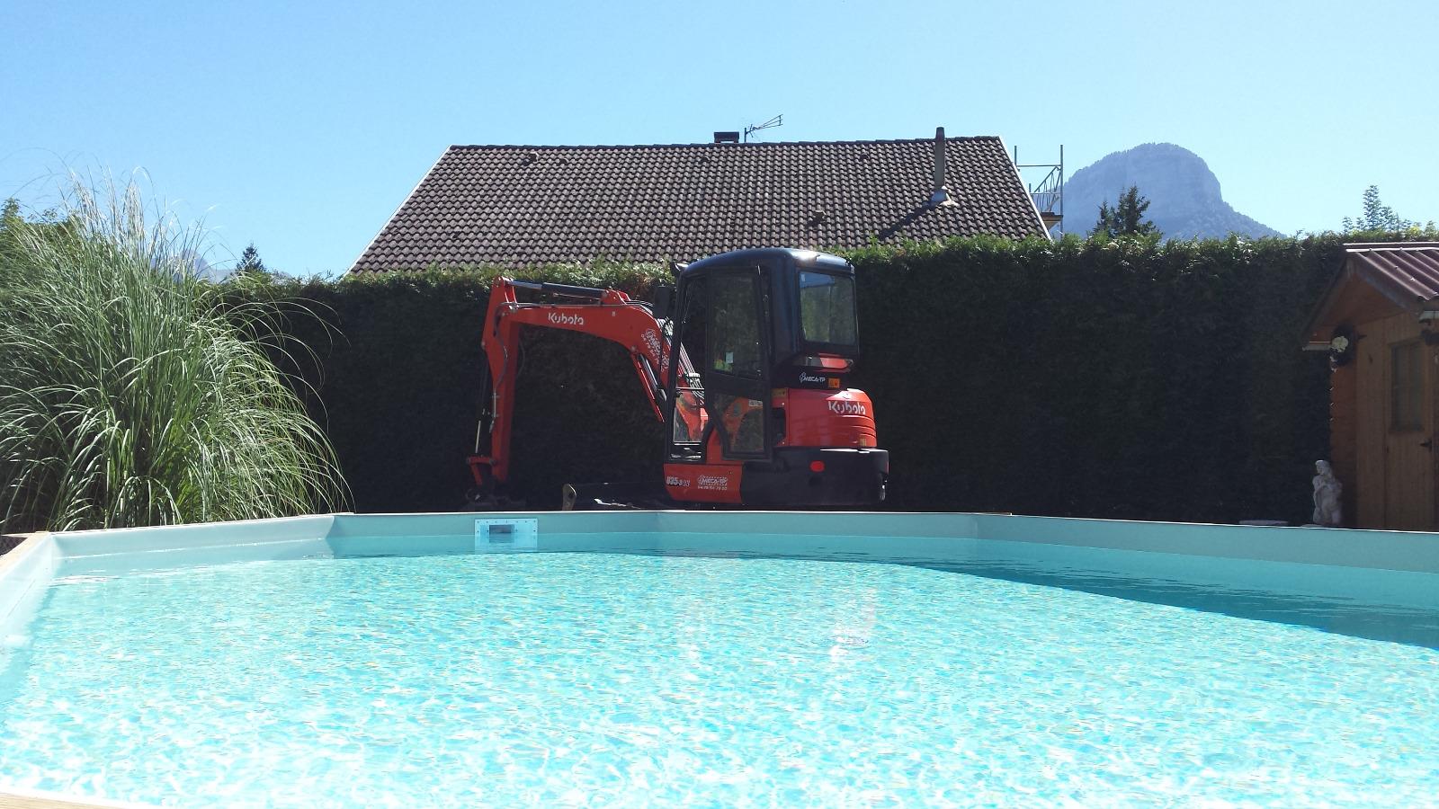 Terrassement de piscine