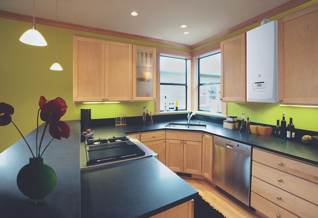 vue intérieur sur cuisine