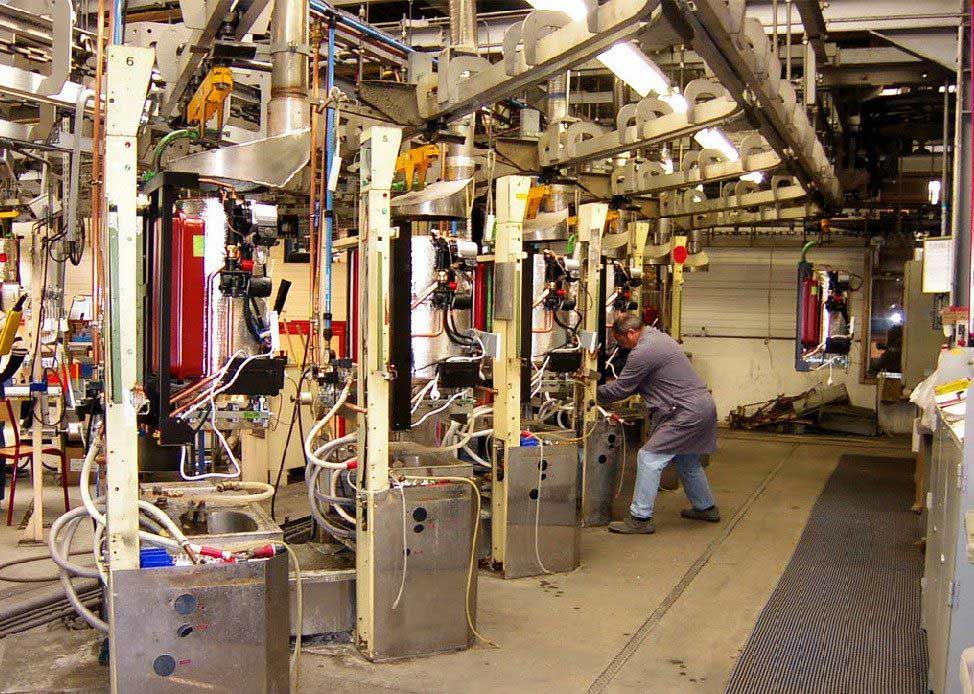 Inspection de chaudière industriel