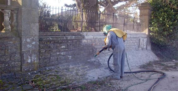 Sablage à Questembert