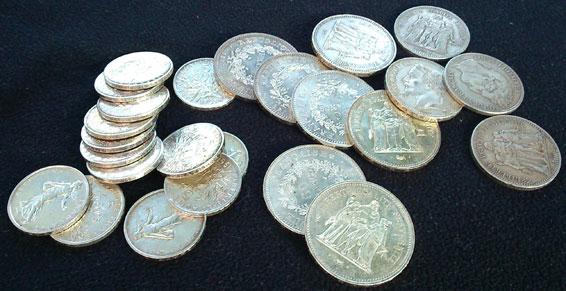 Rachat de Monnaies et médailles en métaux précieux