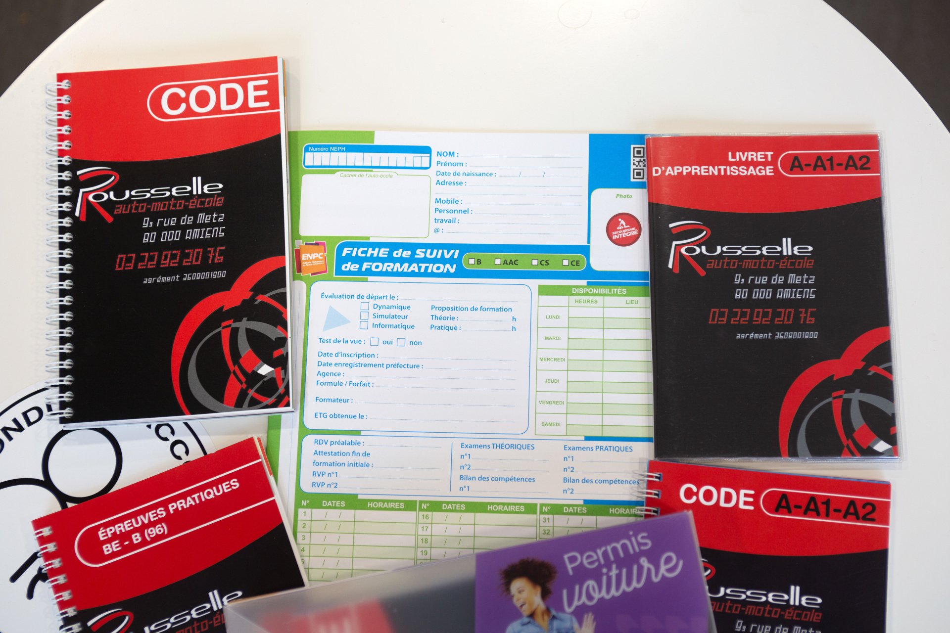 Permis De Conduire De Catégorie Am A Plusieurs Caractéristiques