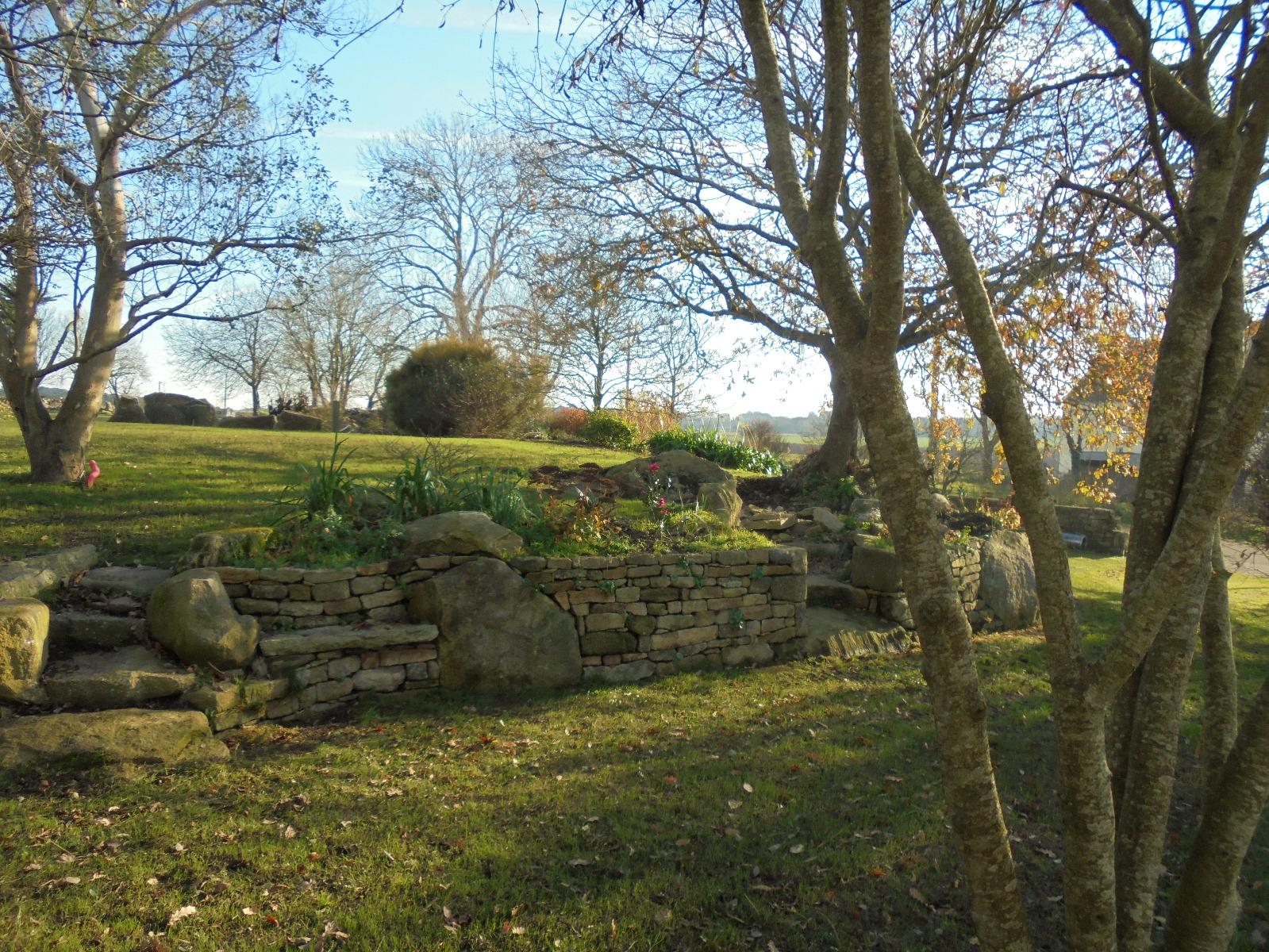 Mur en pierres sèches