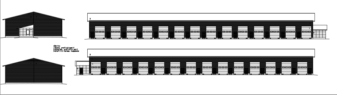 Hallitilaa myynnissä Nousiaisissa