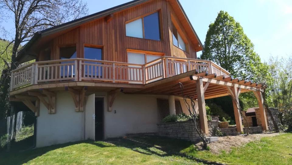 Une terrasse en bois