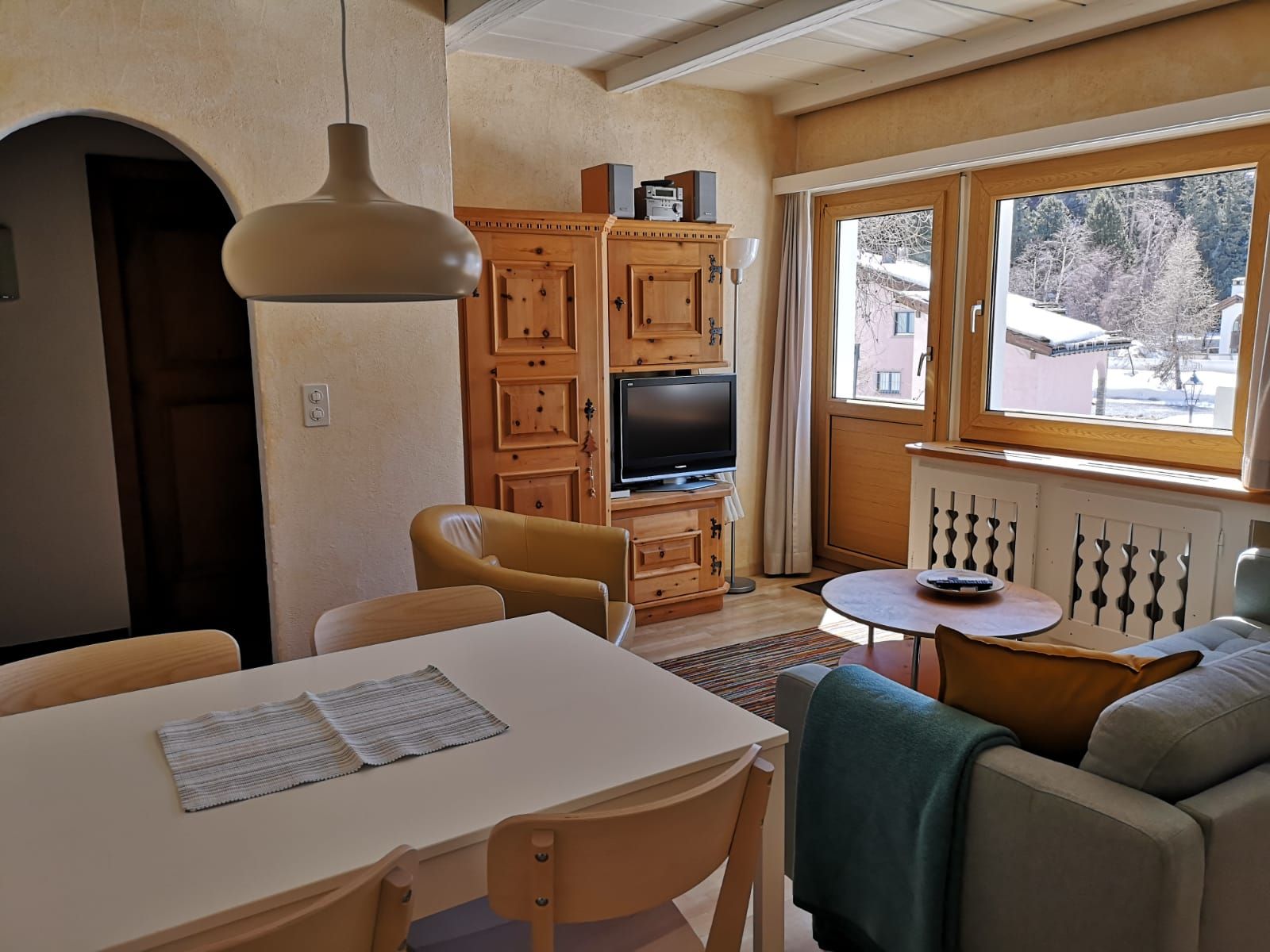 Ferienwohnung in Sils