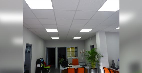 Dalles LED Bureaux