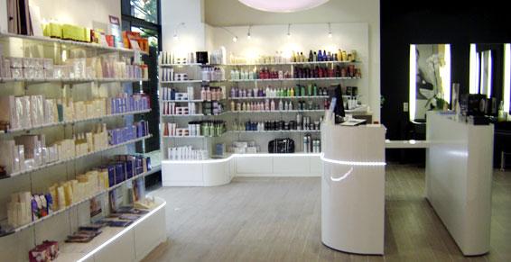 Aménagement de magasins, linéaires de vente
