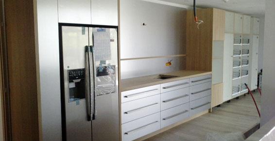 Cuisine en cours de montage