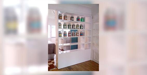 Étagère de séparation