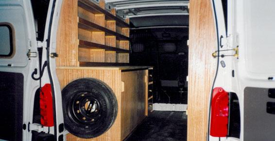 Aménagement de camionnette