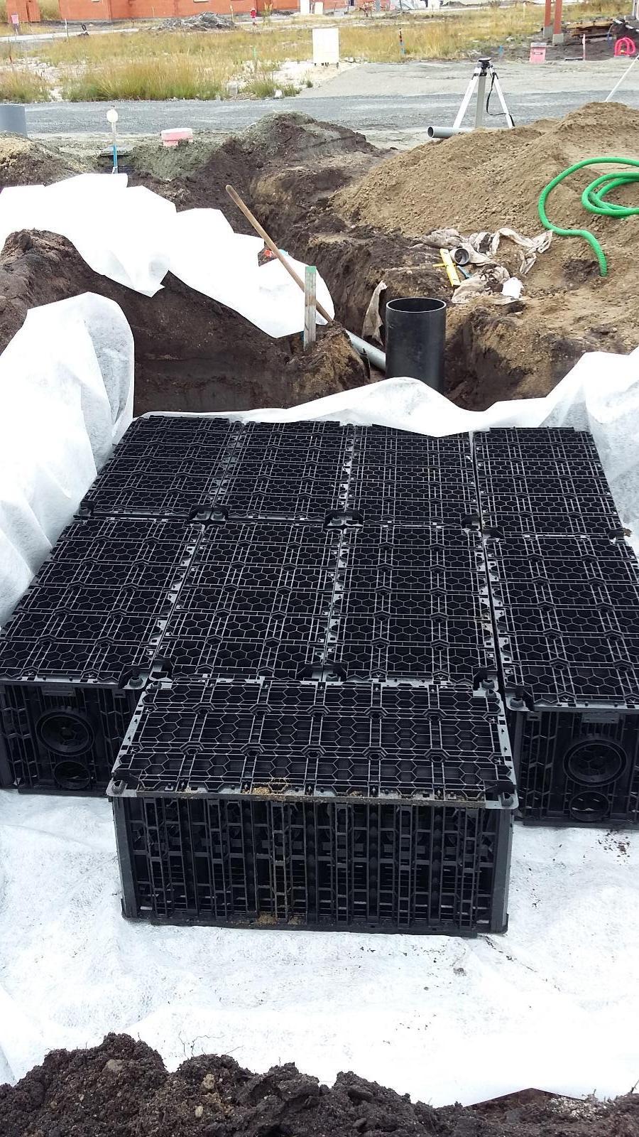 Réseau d'eau pluviale