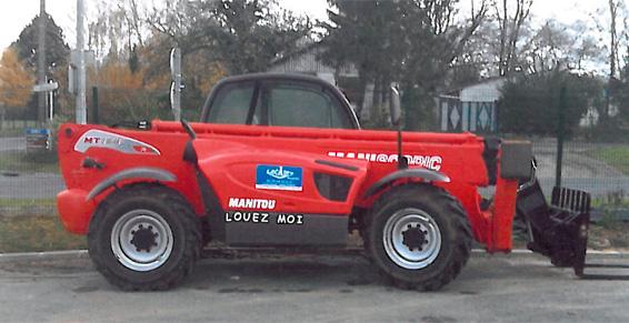 Chariot télescopique